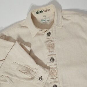 Nockstein Trachten Mens Shirt Small 37/38 - US 44 Pullover